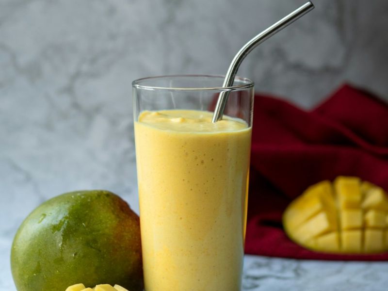 Fresh mango juice